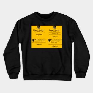 Wake Forest design for T-shirt Crewneck Sweatshirt